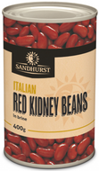 Canned Beans Red Kidney Sandhurst 400g