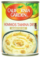 Canned Hommos Tahini Dip California Garden 400g