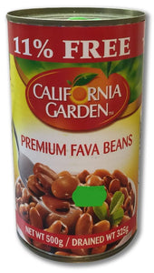 Canned Beans California Garden Premium Fava 500g