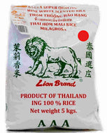 Rice Lion Brand Jasmine 2024 Crop - Various sizes