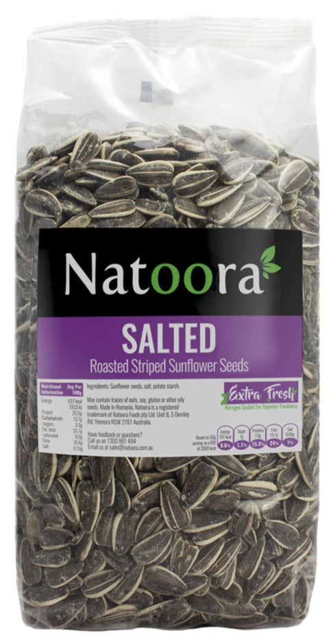 Seeds Natoora Roasted Sunflower Salted - Various sizes