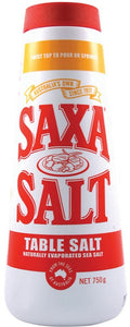 Salt Saxa table 750g - Various Types