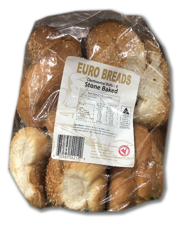 Bread Euro Rolls - Various Types