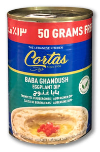 Canned Baba Ghanoush Eggplant Dip Cortas 380g