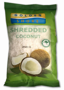 Dried Fruit Golden Shore Shredded Coconut 250g