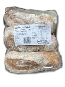 Bread Euro Rolls - Various Types