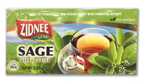 Tea Zidnee 25 bags - Various Flavours
